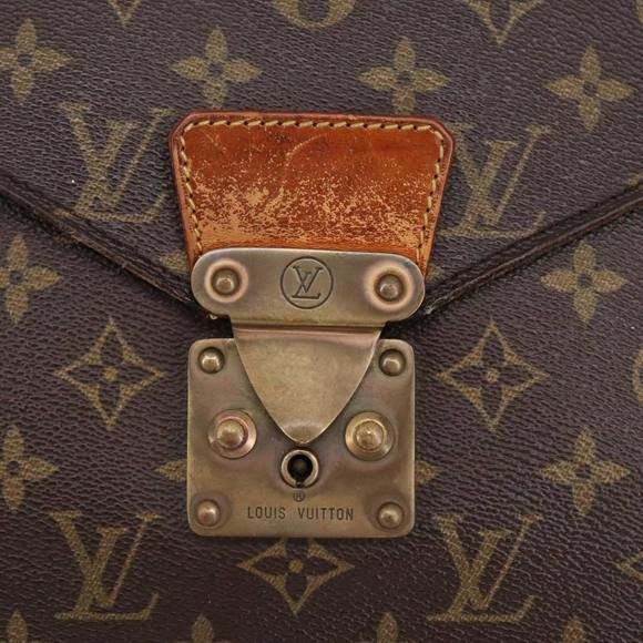 LOUIS VUITTON Monogram Porte Documents Senatur Briefcase M53335 LV Auth bs19512 - Picture 8 of 16